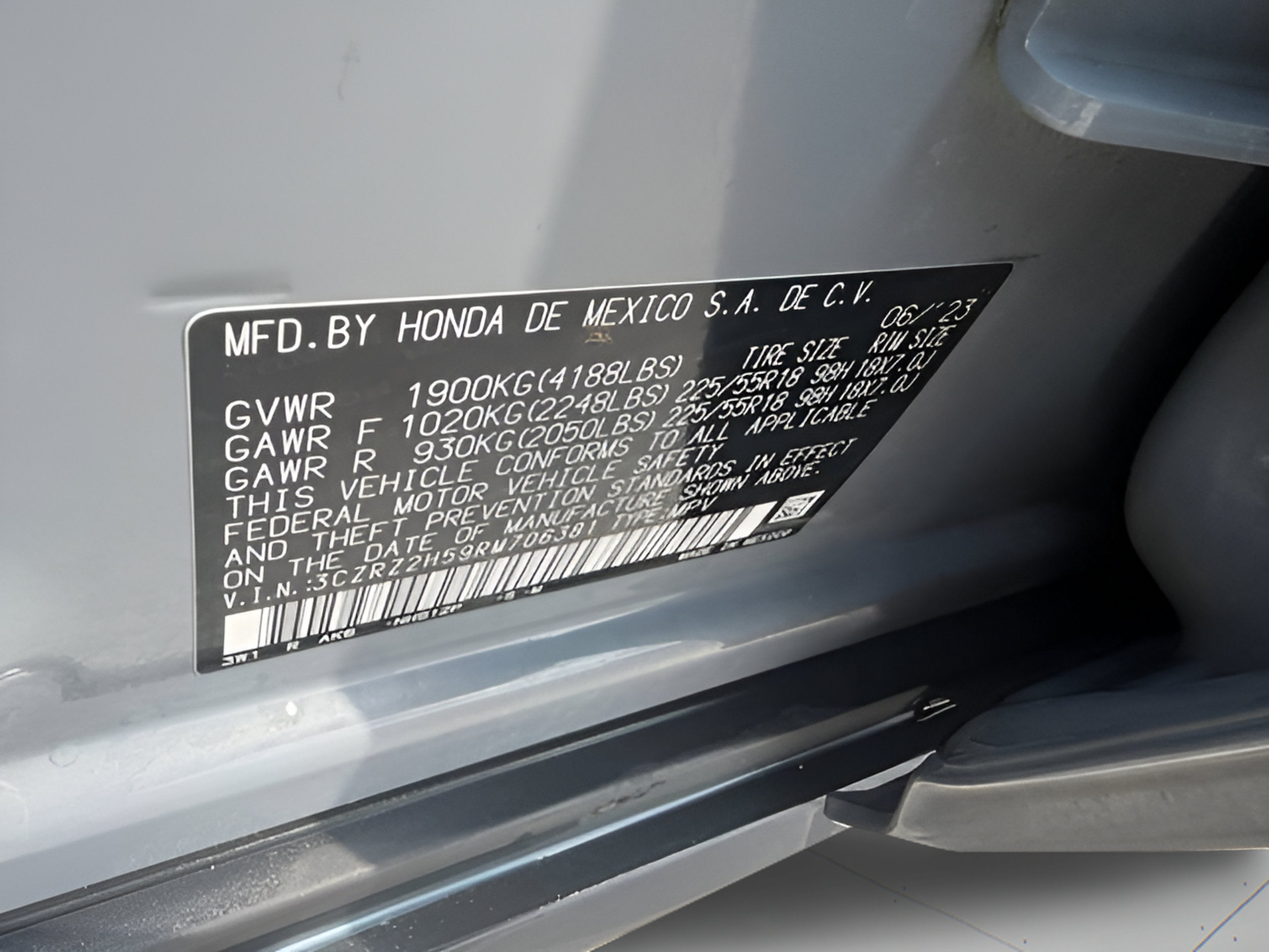 2024 Honda HR-V Sport